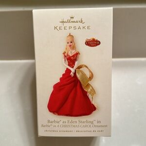 Barbie as Eden Starling in Barbie in A CHRISTMAS CAROL Ornament by Hallmark 2008